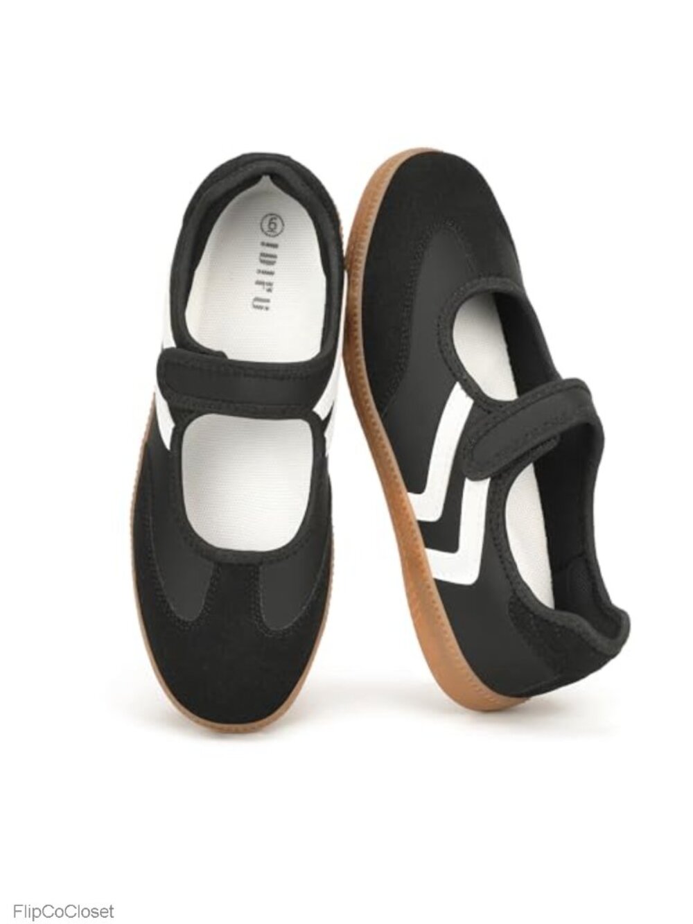 Mary Jane Sneakers Rhinestone Ballet Flats Slip-On Casual Shoes